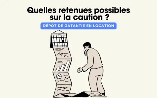 Que peut retenir un propriétaire sur la caution