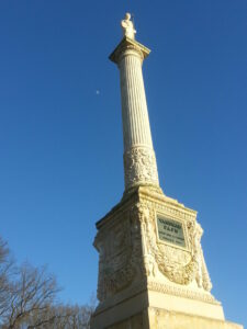 Colonne de Juillet parc du Thabor Rennes