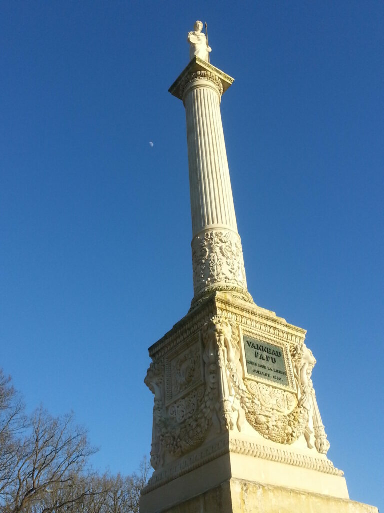 Colonne de Juillet parc du Thabor Rennes