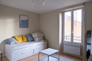 Studio meublé rue de Paris