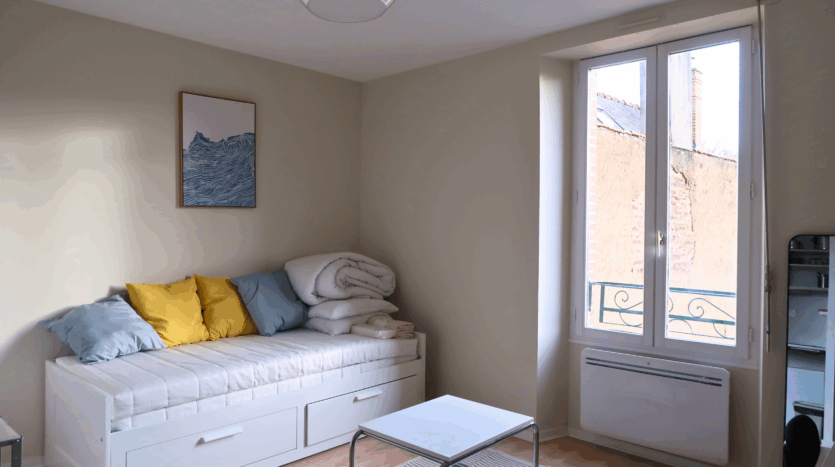 Studio meublé rue de Paris