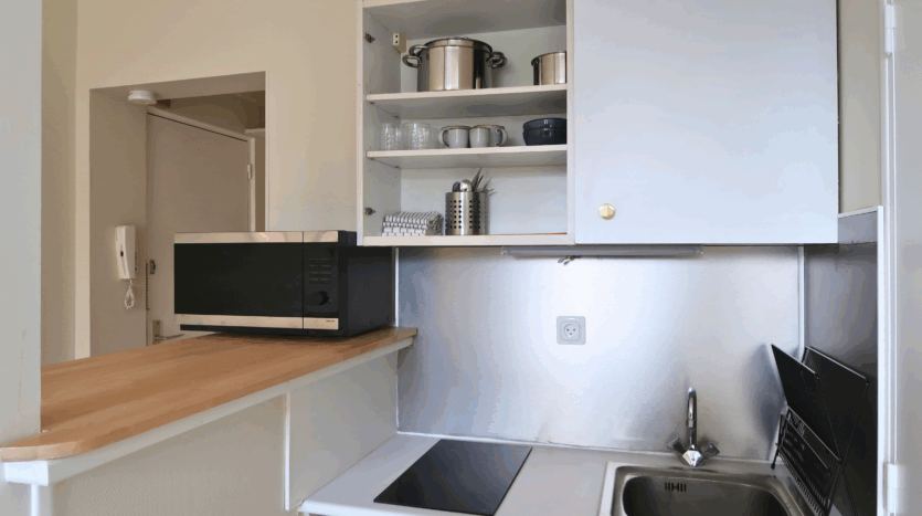 Studio meublé rue de Paris