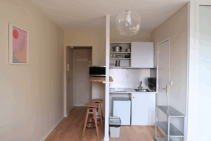 Studio meublé rue de Paris