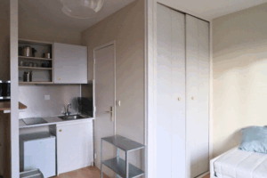 Studio meublé rue de Paris